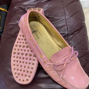 Slightly used pink walking mocassins